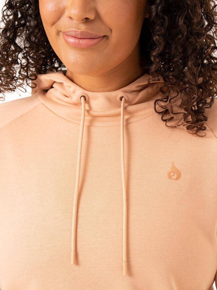 Ryderwear Women Hoodie Ultra Pullover Women's Hoodie Tan | CA2465JJ