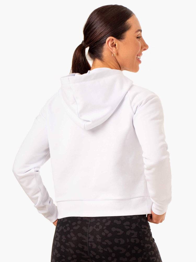 Ryderwear Women Hoodie Ultra Pullover Women's Hoodie White | CA2488ZG