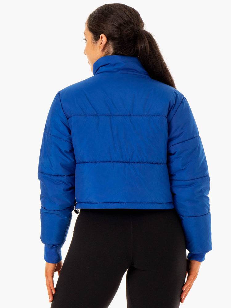 Ryderwear Women Jackets Apex Puffer Women's Jackets Cobalt Blue | CA2433VD