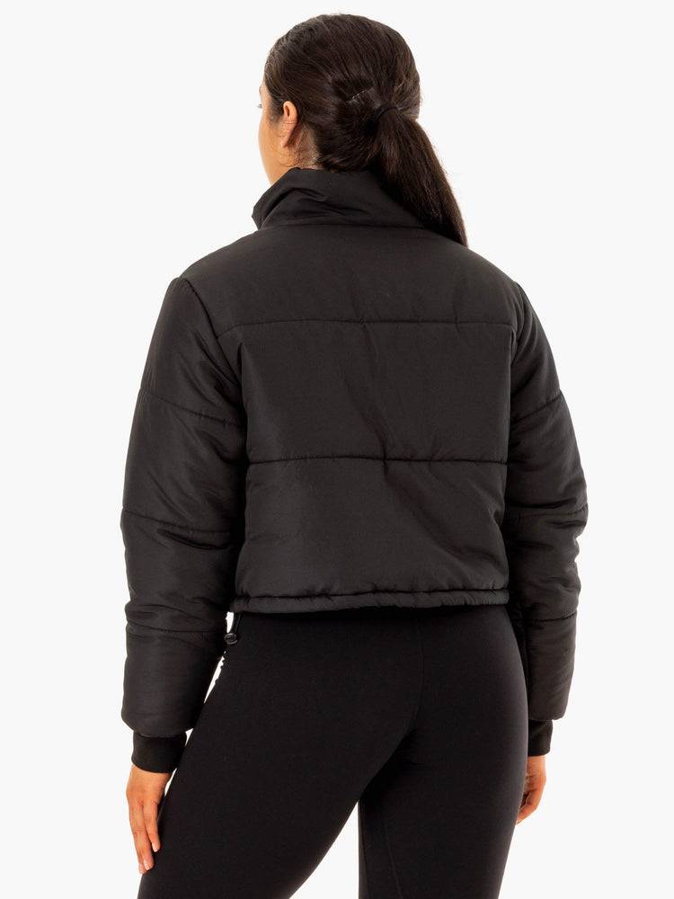 Ryderwear Women Jackets Apex Puffer Women's Jackets Black | CA2437LH