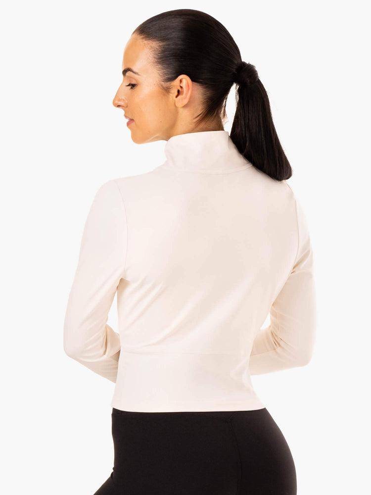 Ryderwear Women Jackets NKD Refine Women's Jackets Off White | CA2438KI