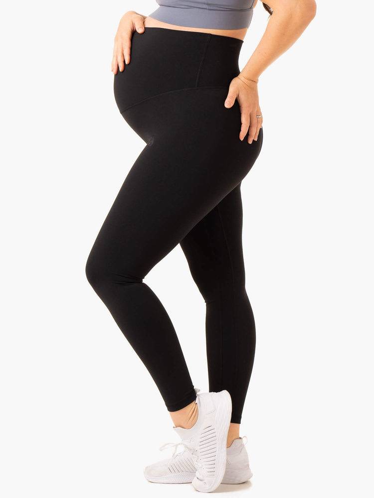 Ryderwear Women Leggings Active Bump Women\'s Leggings Black | CA2374RW