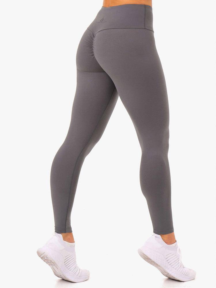 Ryderwear Women Leggings Adapt High Waisted Scrunch Women's Leggings Grey | CA2423UT