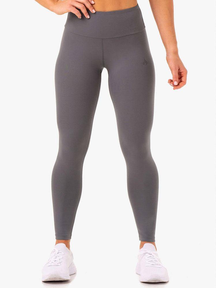 Ryderwear Women Leggings Adapt High Waisted Scrunch Women's Leggings Grey | CA2423UT