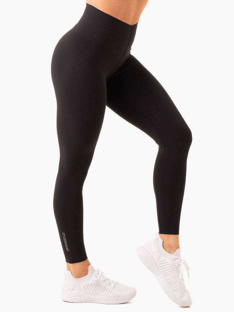 Ryderwear Women Leggings Extend Compression Women's Leggings Black | CA2332ZG