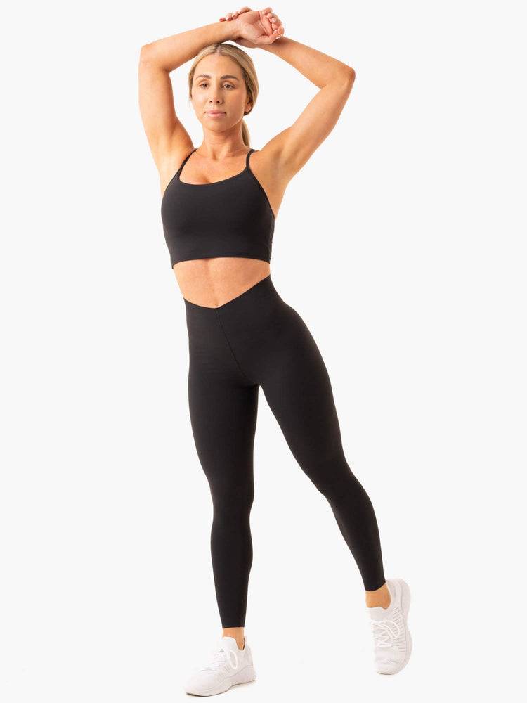 Ryderwear Women Leggings Extend Compression Women's Leggings Black | CA2332ZG