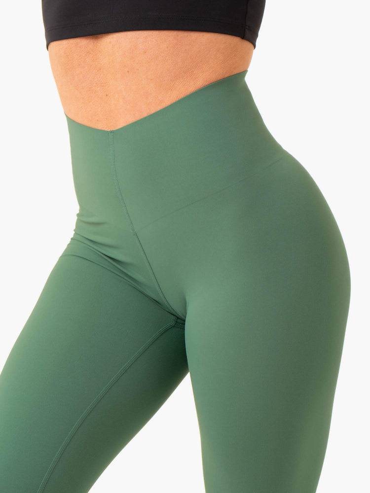 Ryderwear Women Leggings Extend Compression Women's Leggings Dark Green | CA2365DN