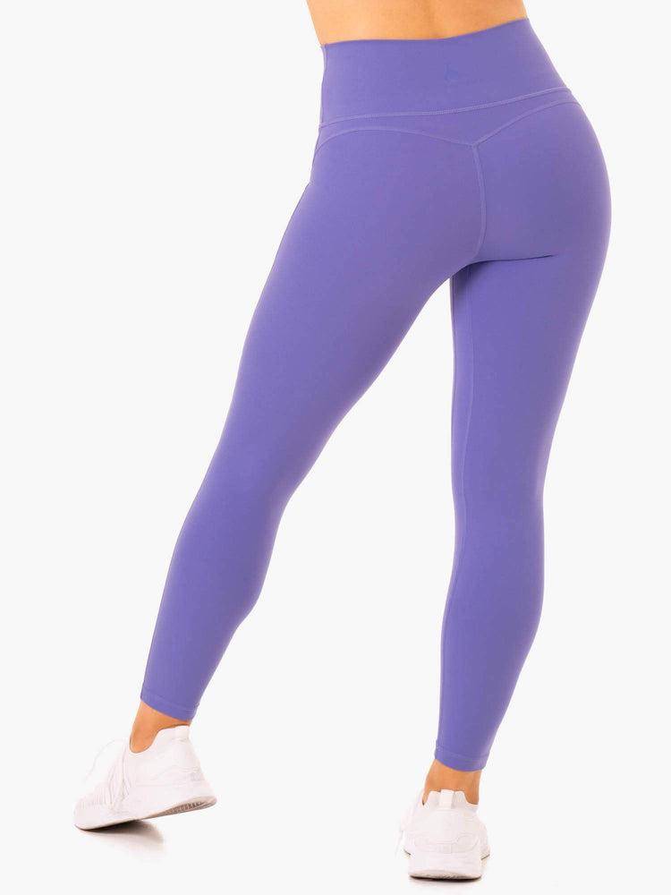 Ryderwear Women Leggings NKD Align Women's Leggings Purple | CA2282VD