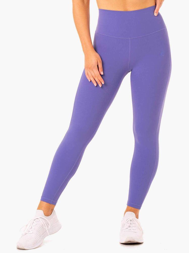 Ryderwear Women Leggings NKD Align Women\'s Leggings Purple | CA2282VD