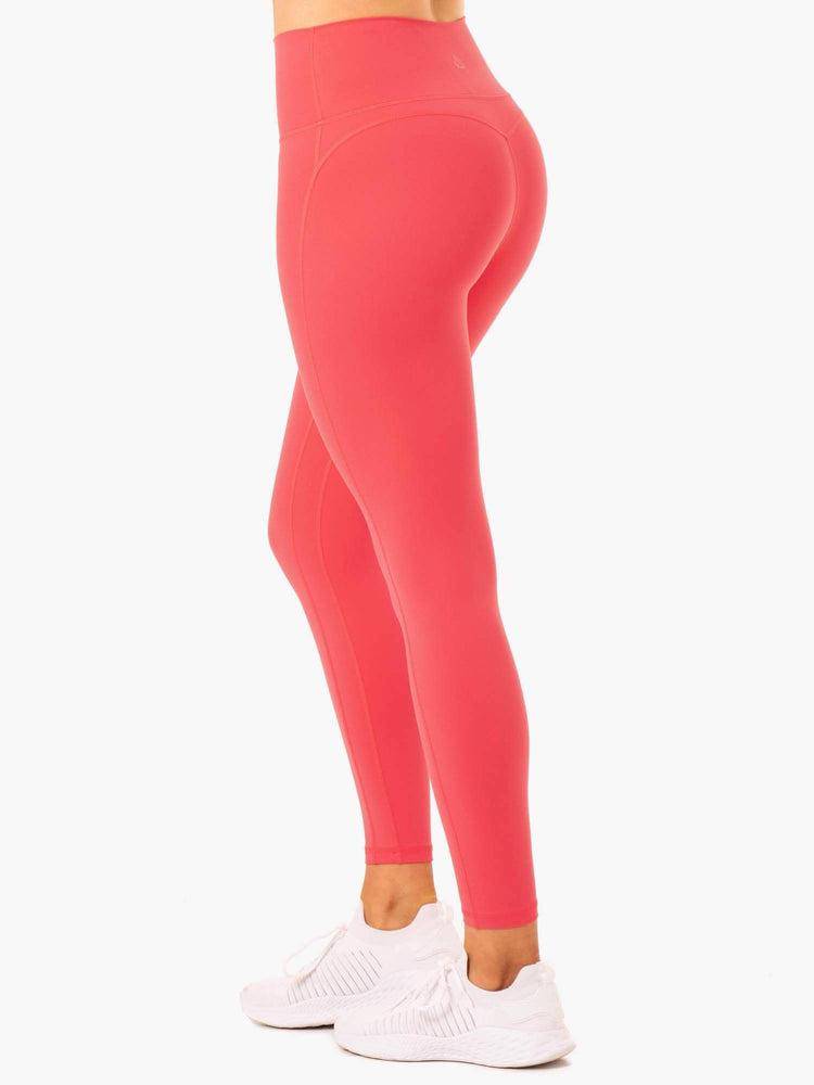 Ryderwear Women Leggings NKD Align Women's Leggings Watermelon | CA2307CE