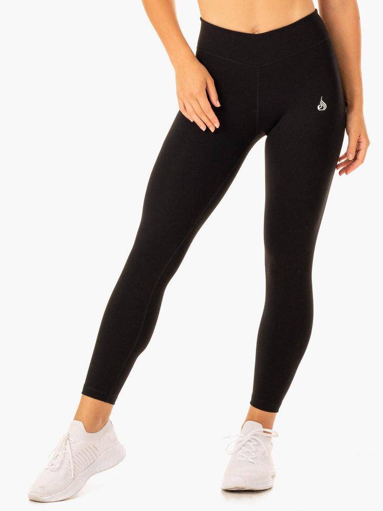 Ryderwear Women Leggings Revival Scrunch Bum Women\'s Leggings Black | CA2348RW