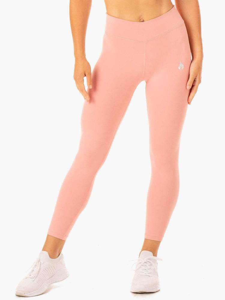 Ryderwear Women Leggings Revival Scrunch Bum Women's Leggings Pink | CA2375EX