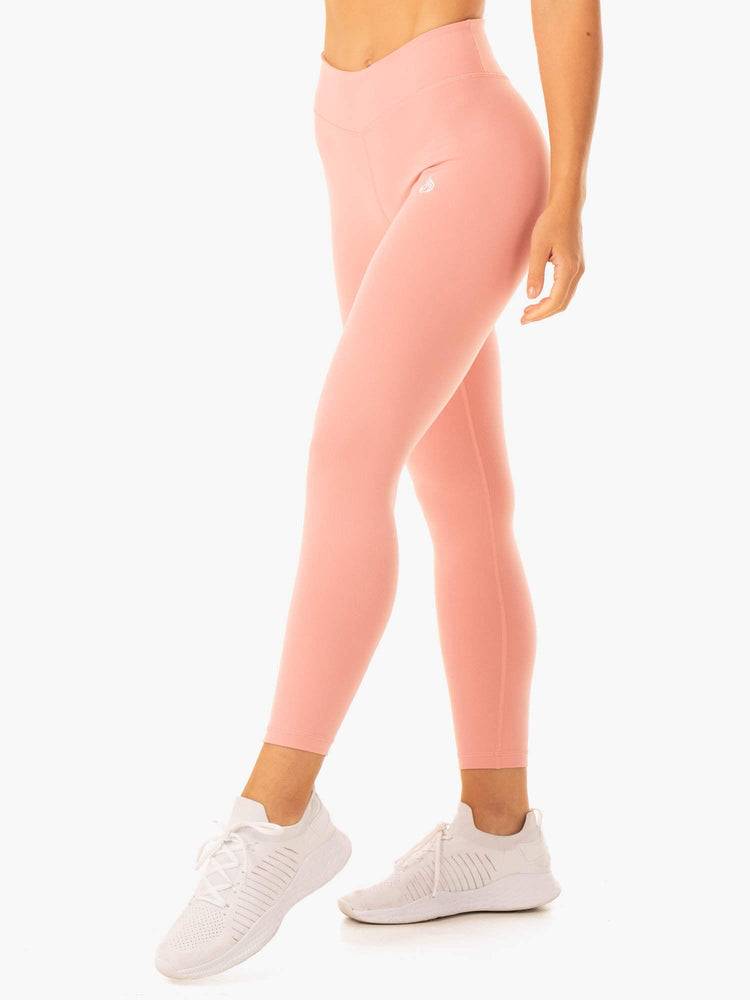 Ryderwear Women Leggings Revival Scrunch Bum Women's Leggings Pink | CA2375EX