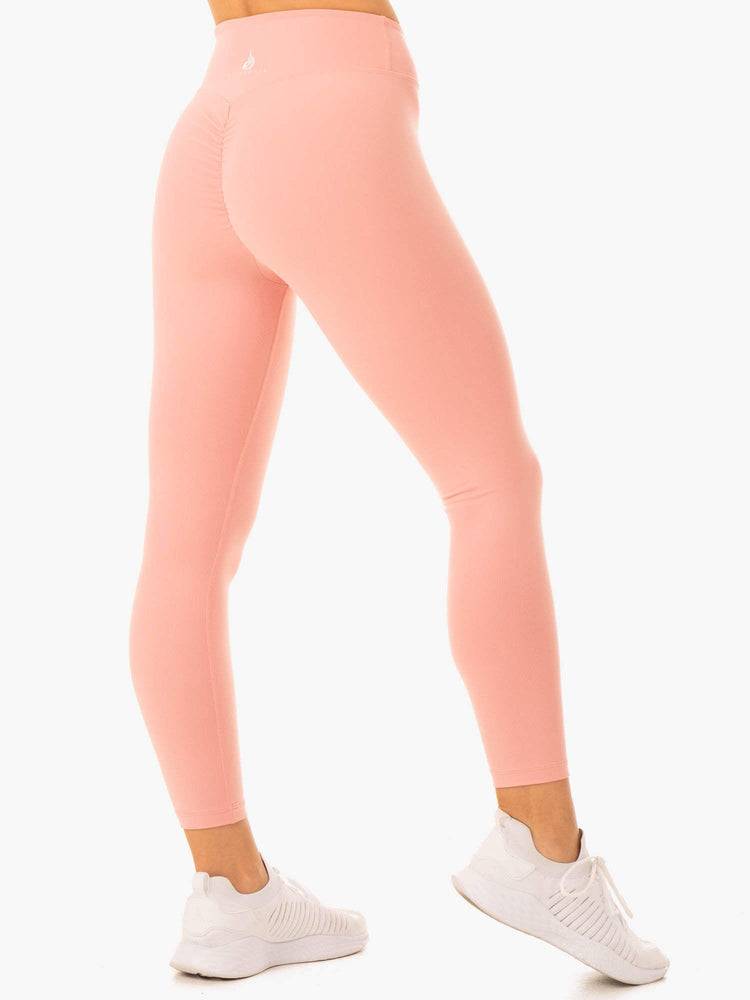 Ryderwear Women Leggings Revival Scrunch Bum Women's Leggings Pink | CA2375EX