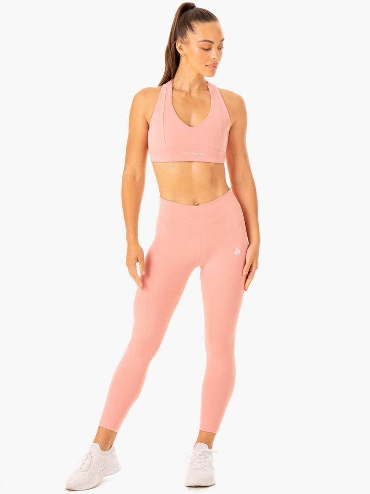 Ryderwear Women Leggings Revival Scrunch Bum Women's Leggings Pink | CA2375EX