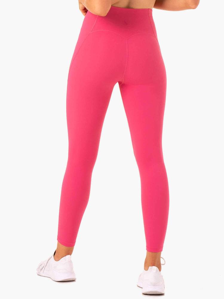 Ryderwear Women Leggings Sola High Waisted Women\'s Leggings Pink | CA2262EX