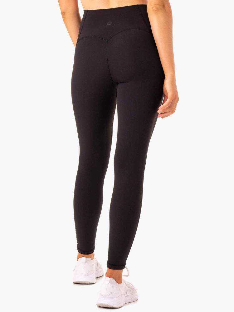 Ryderwear Women Leggings Sola High Waisted Women's Leggings Black | CA2412KI