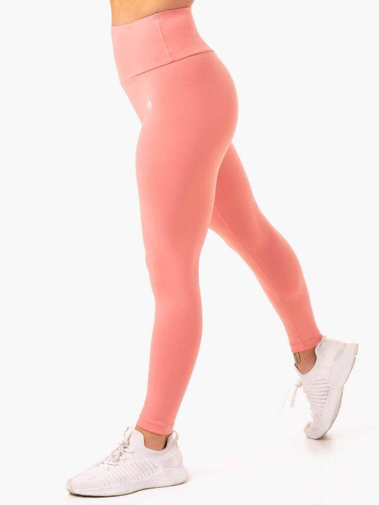 Ryderwear Women Leggings Staples Scrunch Bum Women's Leggings Rose Pink | CA2311GL