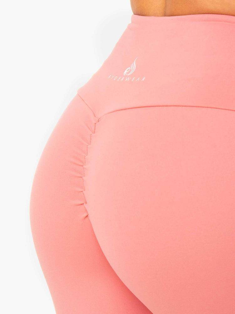 Ryderwear Women Leggings Staples Scrunch Bum Women's Leggings Rose Pink | CA2311GL