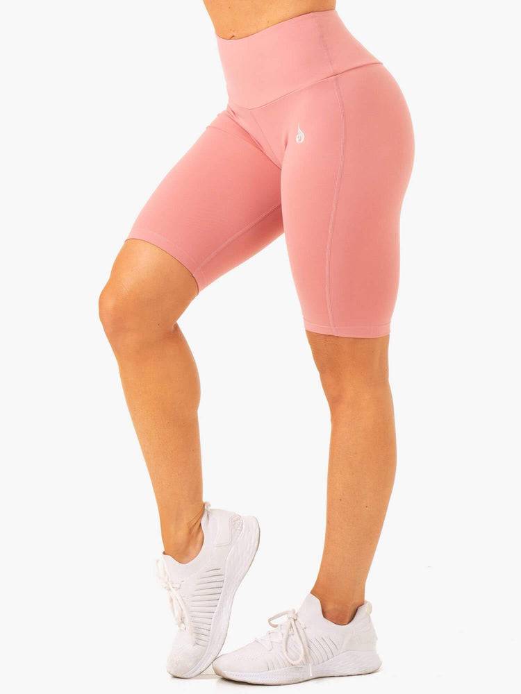 Ryderwear Women Shorts Action Bike Women's Shorts Blush Pink | CA2076NB