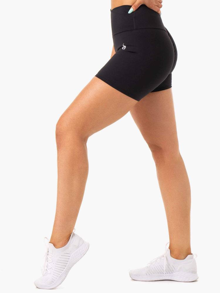 Ryderwear Women Shorts Amazon Scrunch Bum Women's Shorts Black | CA2208QZ