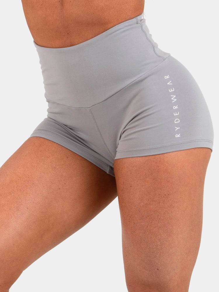 Ryderwear Women Shorts Animal Scrunch Bum Women's Shorts Grey | CA2114AP