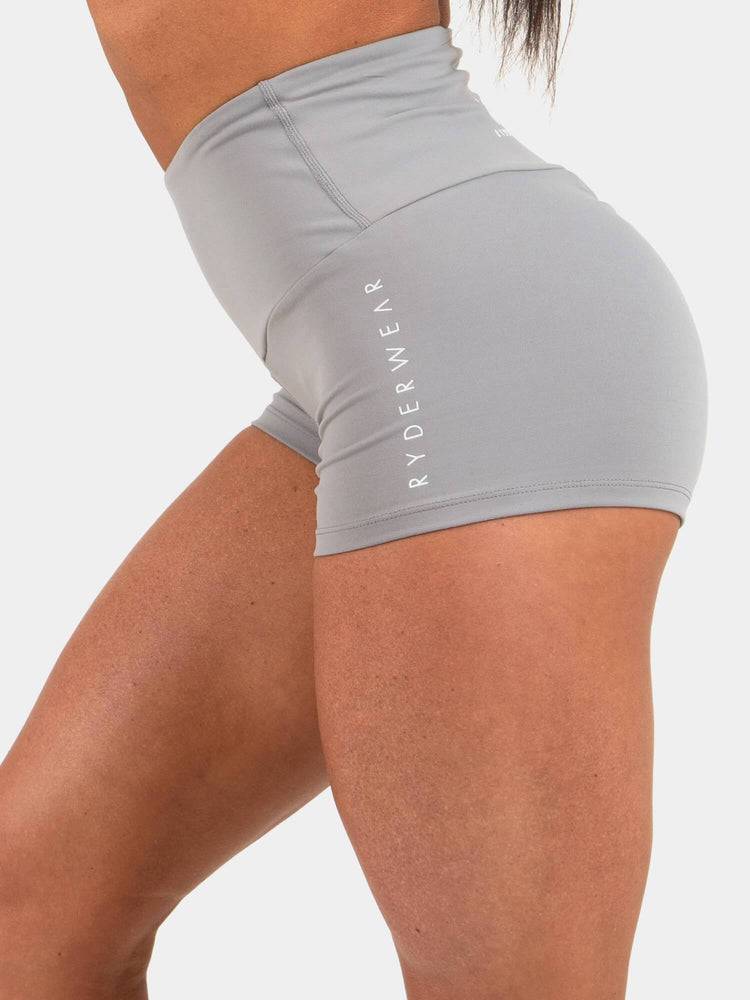 Ryderwear Women Shorts Animal Scrunch Bum Women's Shorts Grey | CA2114AP