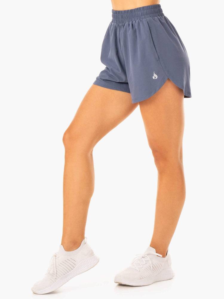 Ryderwear Women Shorts Element Training Women's Shorts Steel Blue | CA2054EX