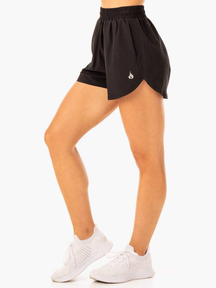 Ryderwear Women Shorts Element Training Women's Shorts Black | CA2101BC