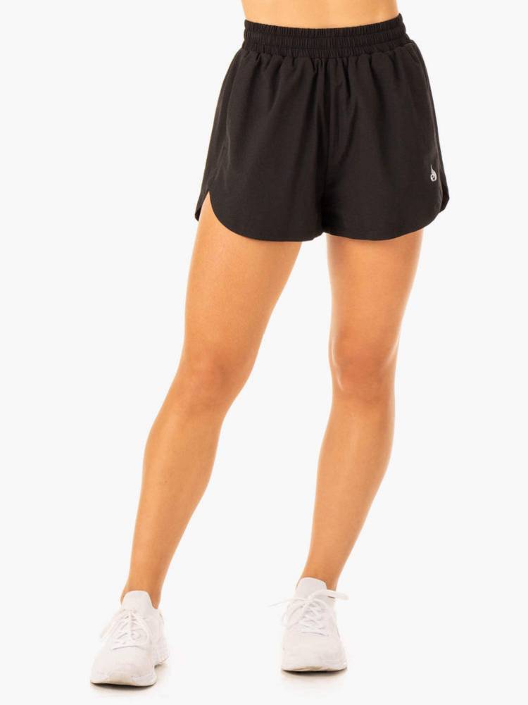 Ryderwear Women Shorts Element Training Women\'s Shorts Black | CA2101BC