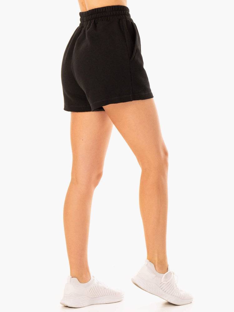 Ryderwear Women Shorts Elevate Track Women's Shorts Black | CA1993ZG