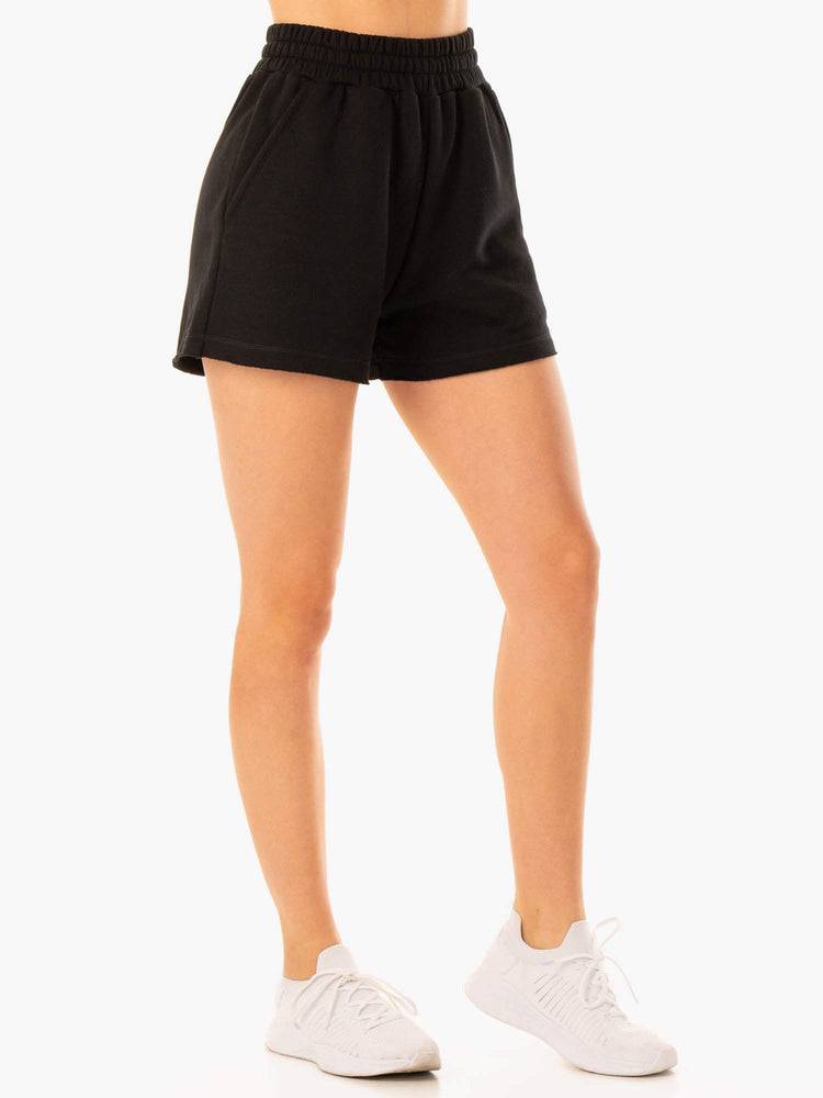 Ryderwear Women Shorts Elevate Track Women's Shorts Black | CA1993ZG