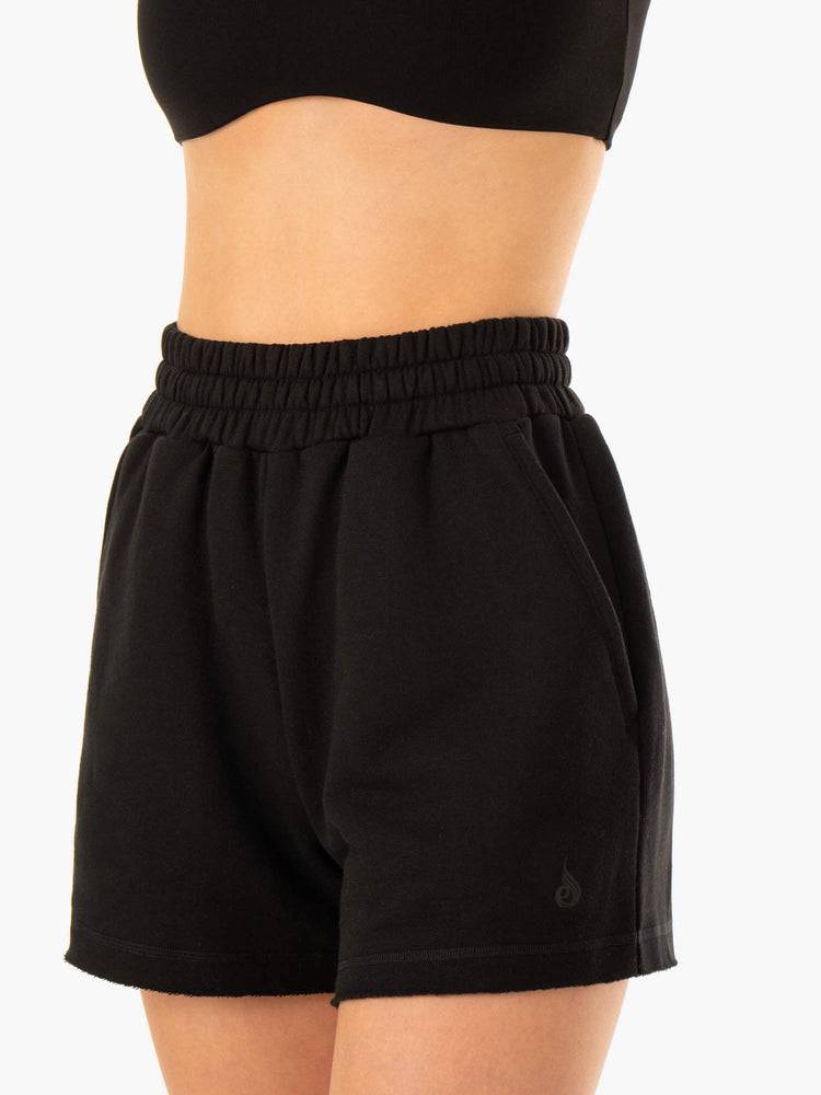 Ryderwear Women Shorts Elevate Track Women's Shorts Black | CA1993ZG