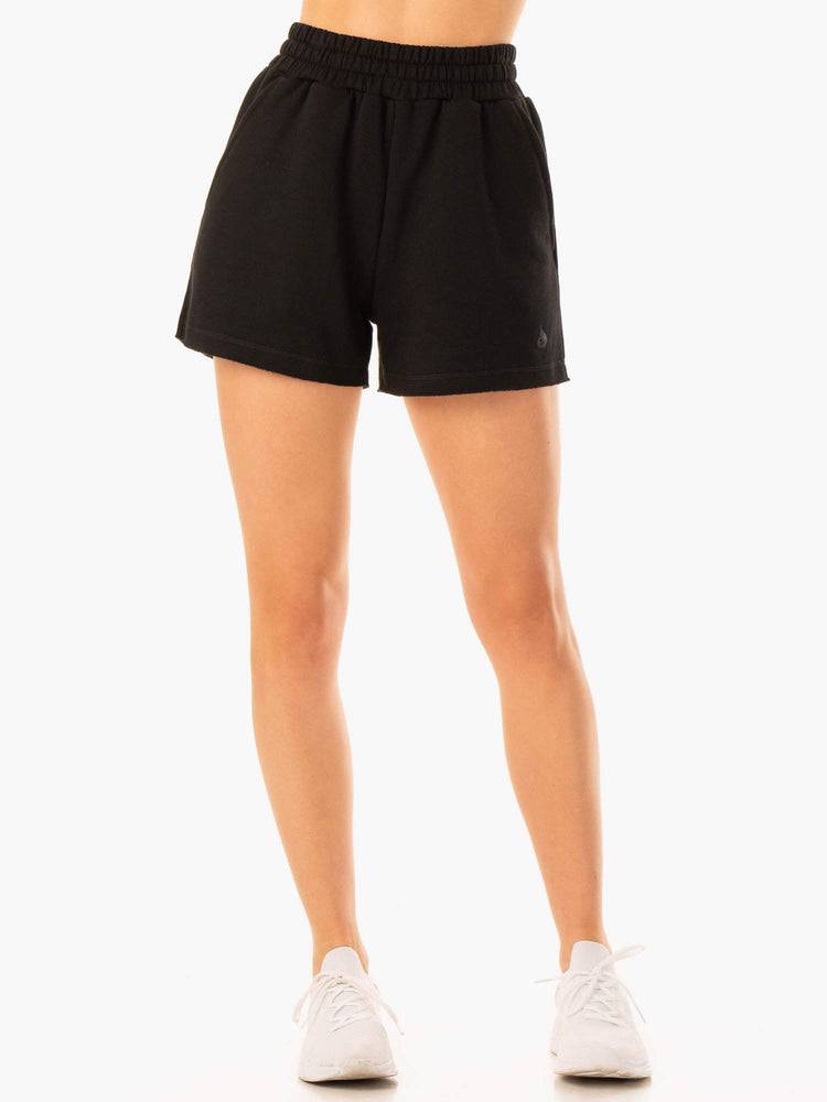 Ryderwear Women Shorts Elevate Track Women\'s Shorts Black | CA1993ZG