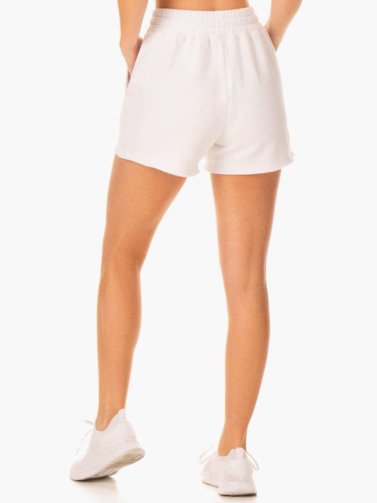 Ryderwear Women Shorts Elevate Track Women's Shorts White | CA2025MA