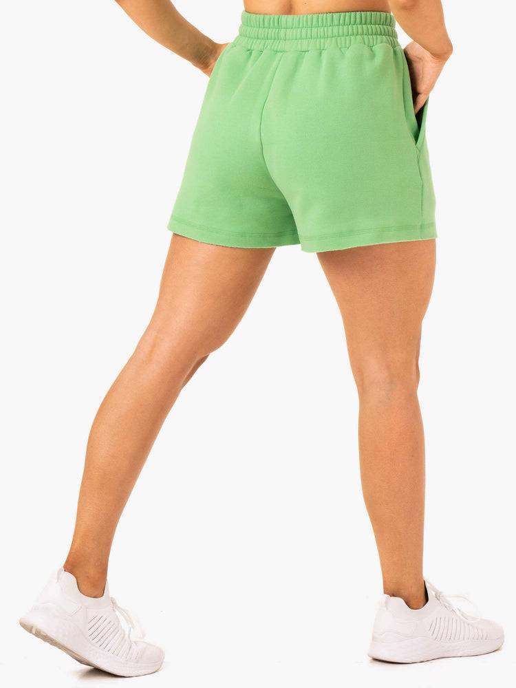 Ryderwear Women Shorts Elevate Track Women's Shorts Green | CA2083YU