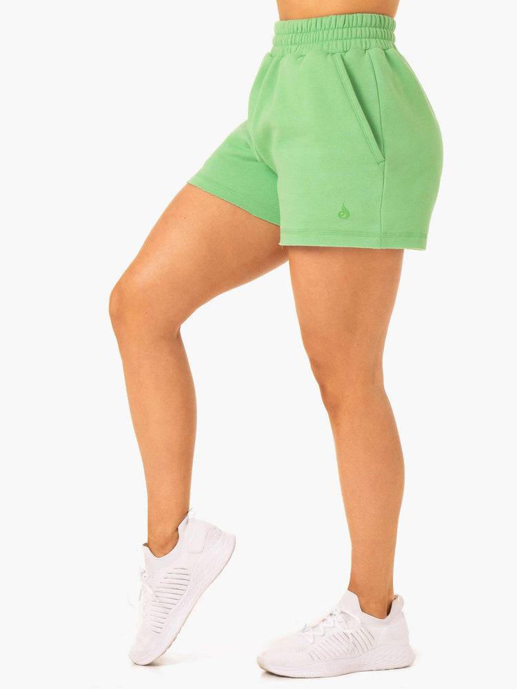 Ryderwear Women Shorts Elevate Track Women's Shorts Green | CA2083YU