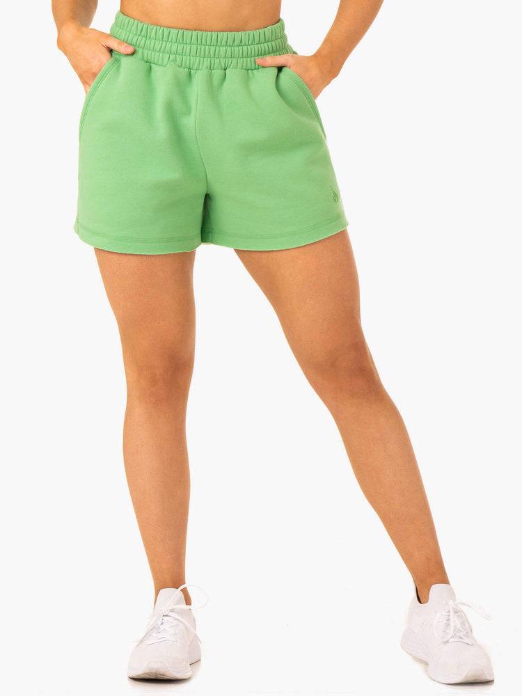 Ryderwear Women Shorts Elevate Track Women\'s Shorts Green | CA2083YU