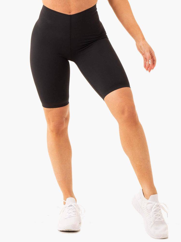 Ryderwear Women Shorts Extend Compression Bike Women's Shorts Black | CA2077MA