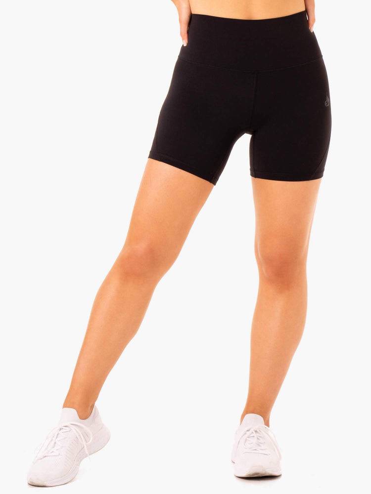 Ryderwear Women Shorts NKD Align Women's Shorts Black | CA1964JJ