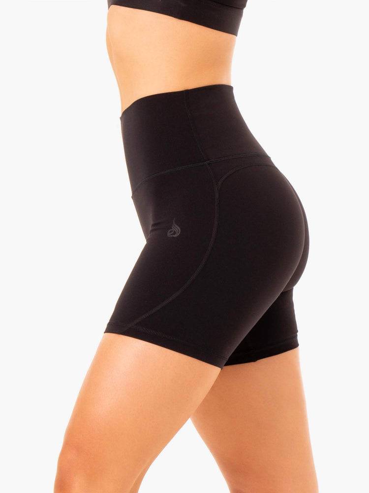 Ryderwear Women Shorts NKD Align Women's Shorts Black | CA1964JJ