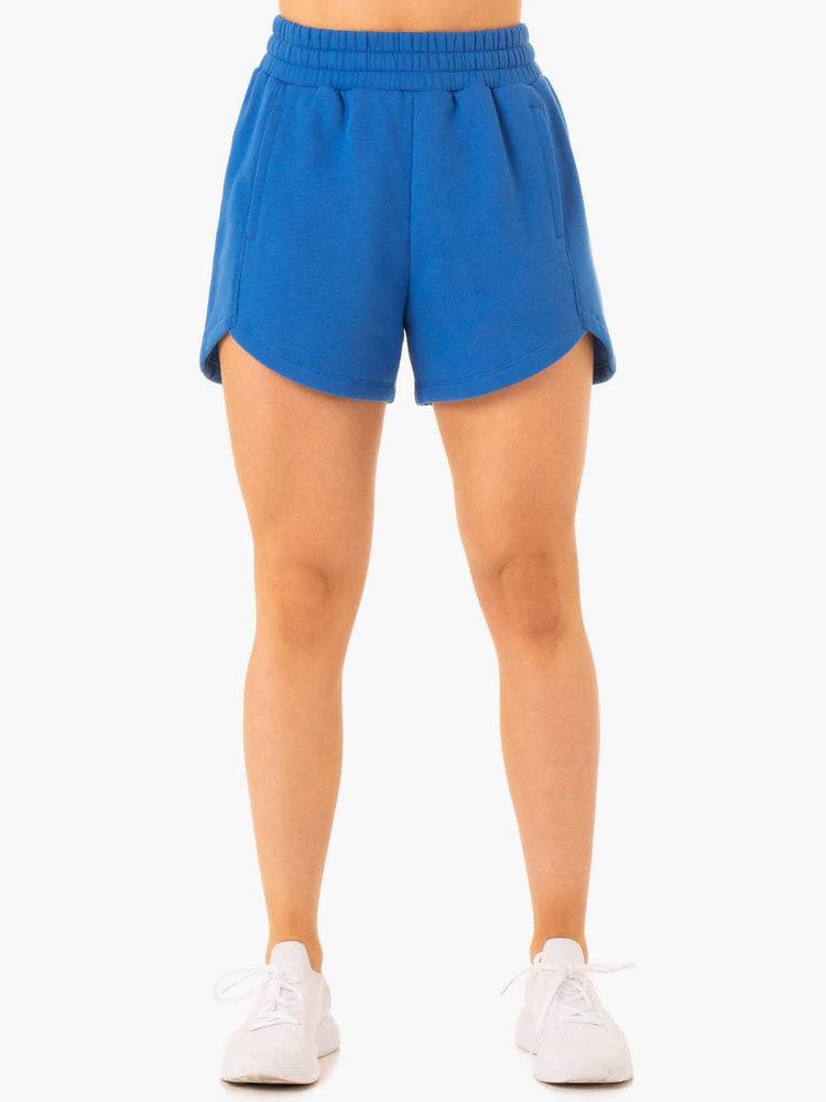 Ryderwear Women Shorts Sideline Track Women\'s Shorts Cobalt Blue | CA2059IS