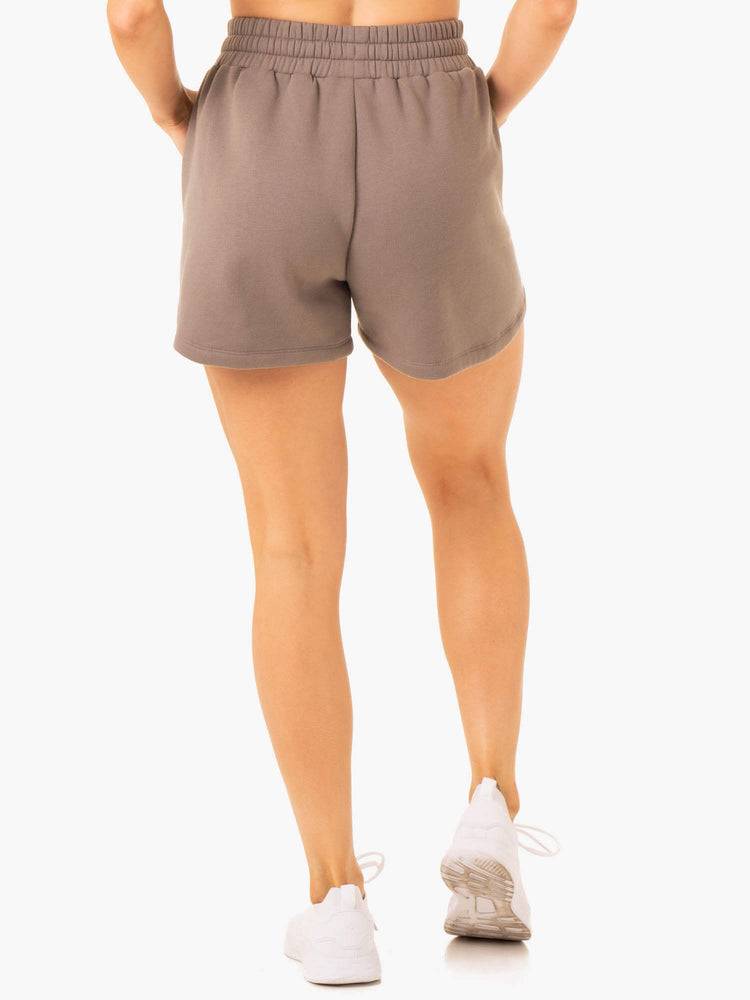 Ryderwear Women Shorts Sideline Track Women's Shorts Taupe | CA2194DN