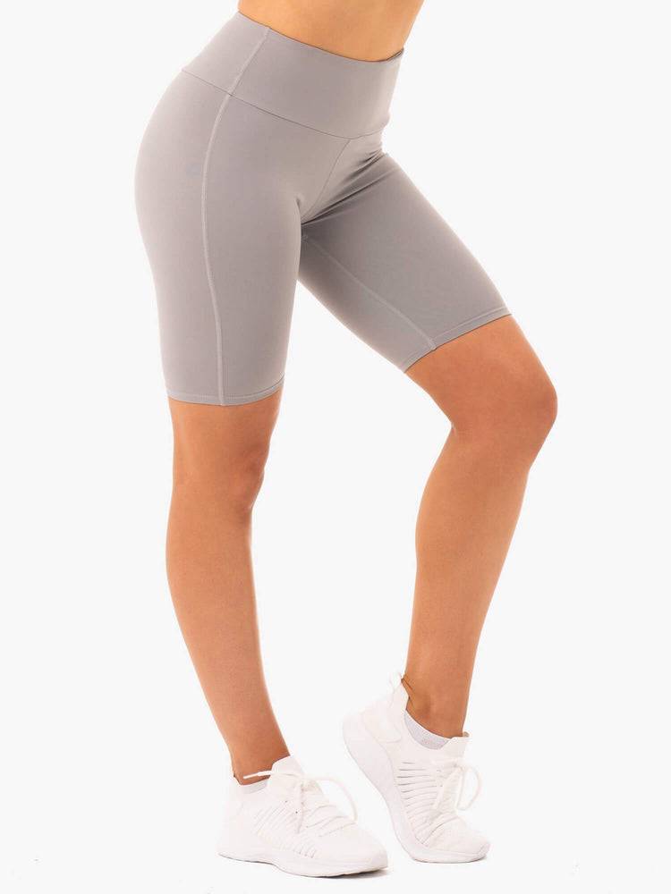 Ryderwear Women Shorts Staples Bike Women's Shorts Grey | CA2035PQ