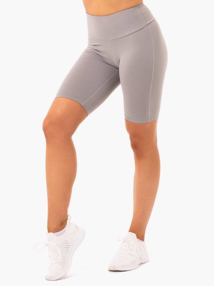 Ryderwear Women Shorts Staples Bike Women\'s Shorts Grey | CA2035PQ