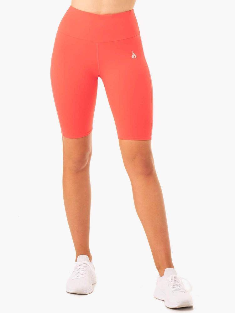 Ryderwear Women Shorts Staples Scrunch Bum Bike Women\'s Shorts Coral | CA2040GL