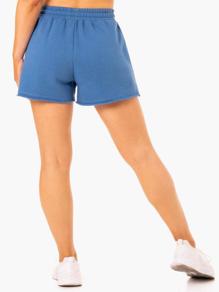 Ryderwear Women Shorts Ultimate Longline Track Women's Shorts Blue | CA2055RW