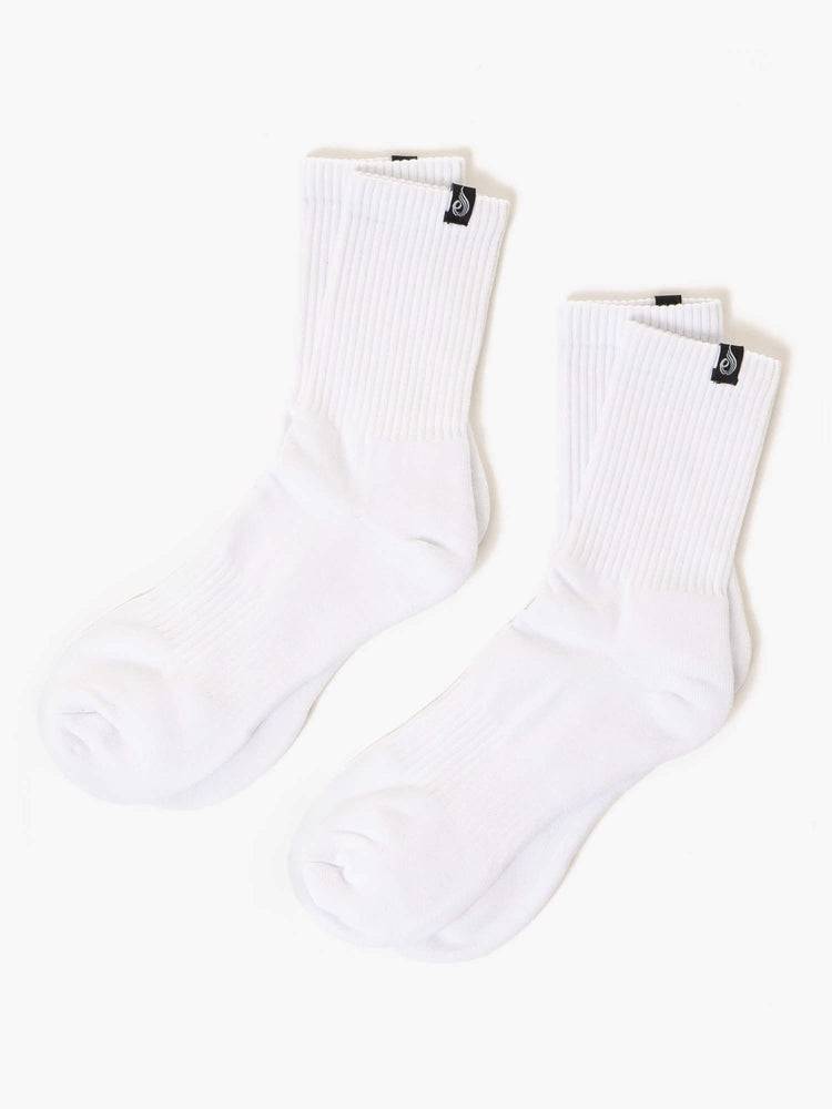 Ryderwear Women Socks Crew Women\'s Socks White | CA1039WY