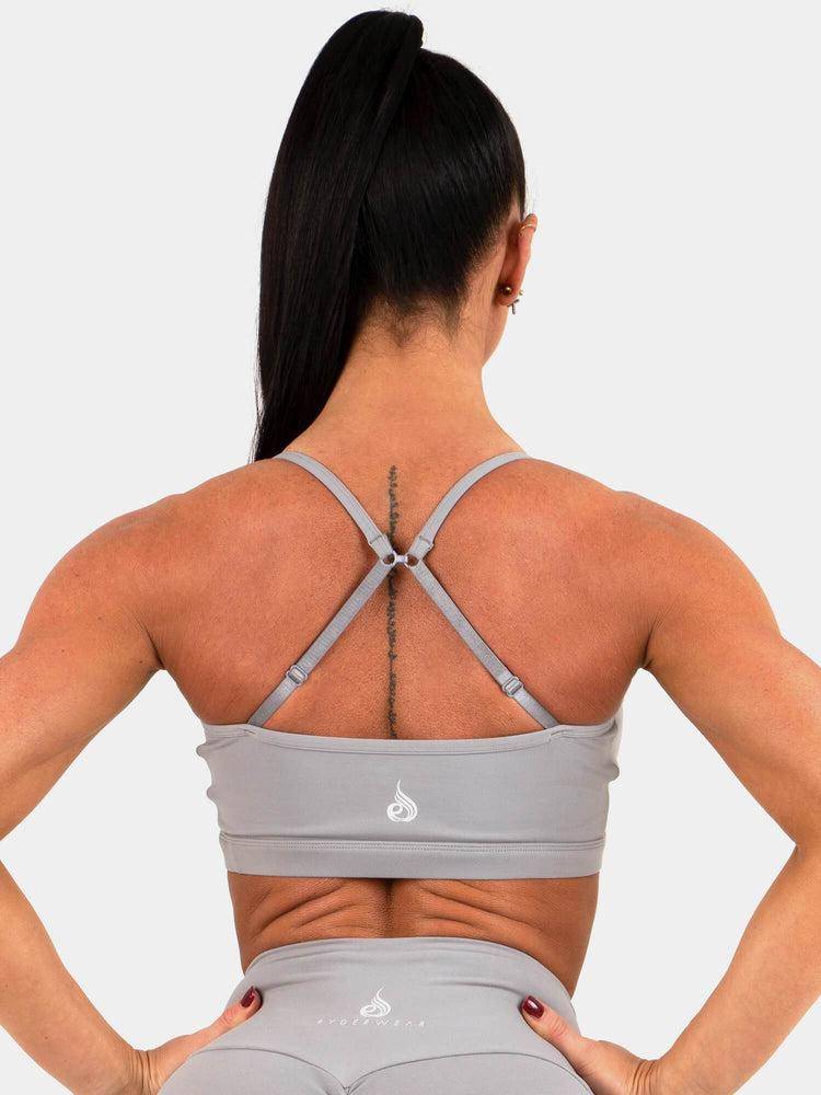 Ryderwear Women Sports Bra Animal Women's Sports Bra Grey | CA1868NB