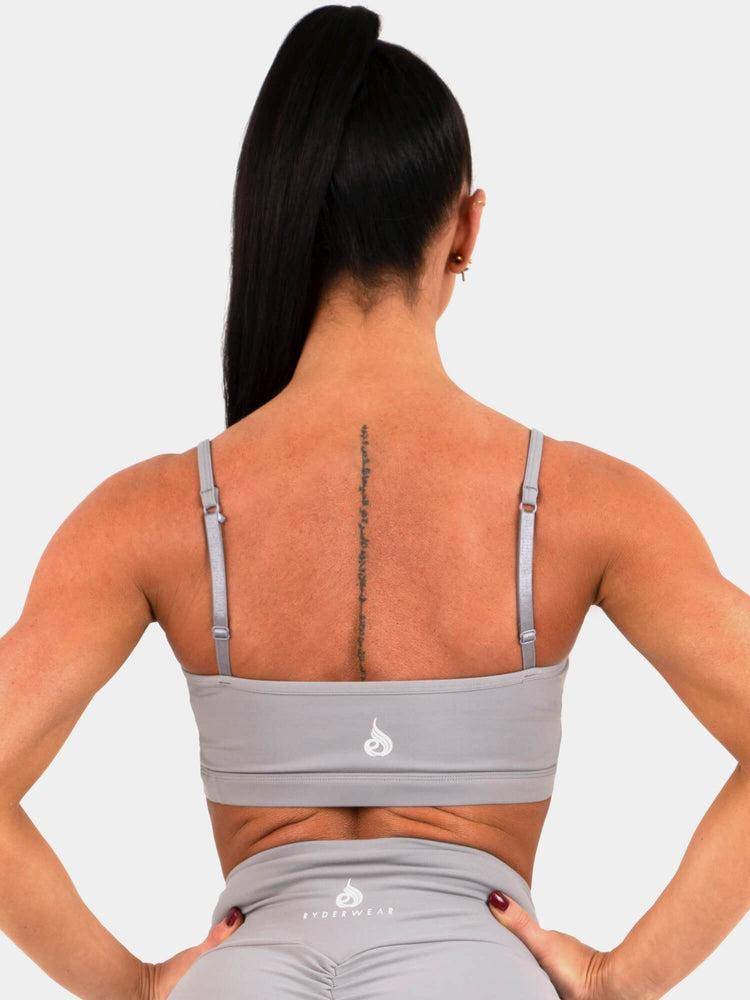 Ryderwear Women Sports Bra Animal Women's Sports Bra Grey | CA1868NB